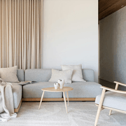 Baya Cyprian Cushion - Oatmeal | Lumbar 40 x 60cm gallery detail image