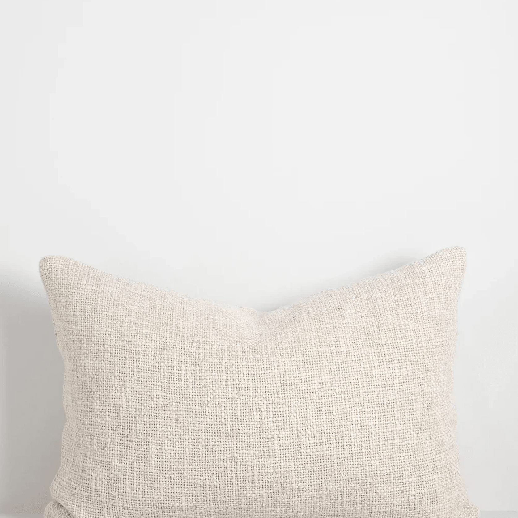 Baya Cyprian Cushion - Oatmeal | Lumbar 40 x 60cm gallery detail image