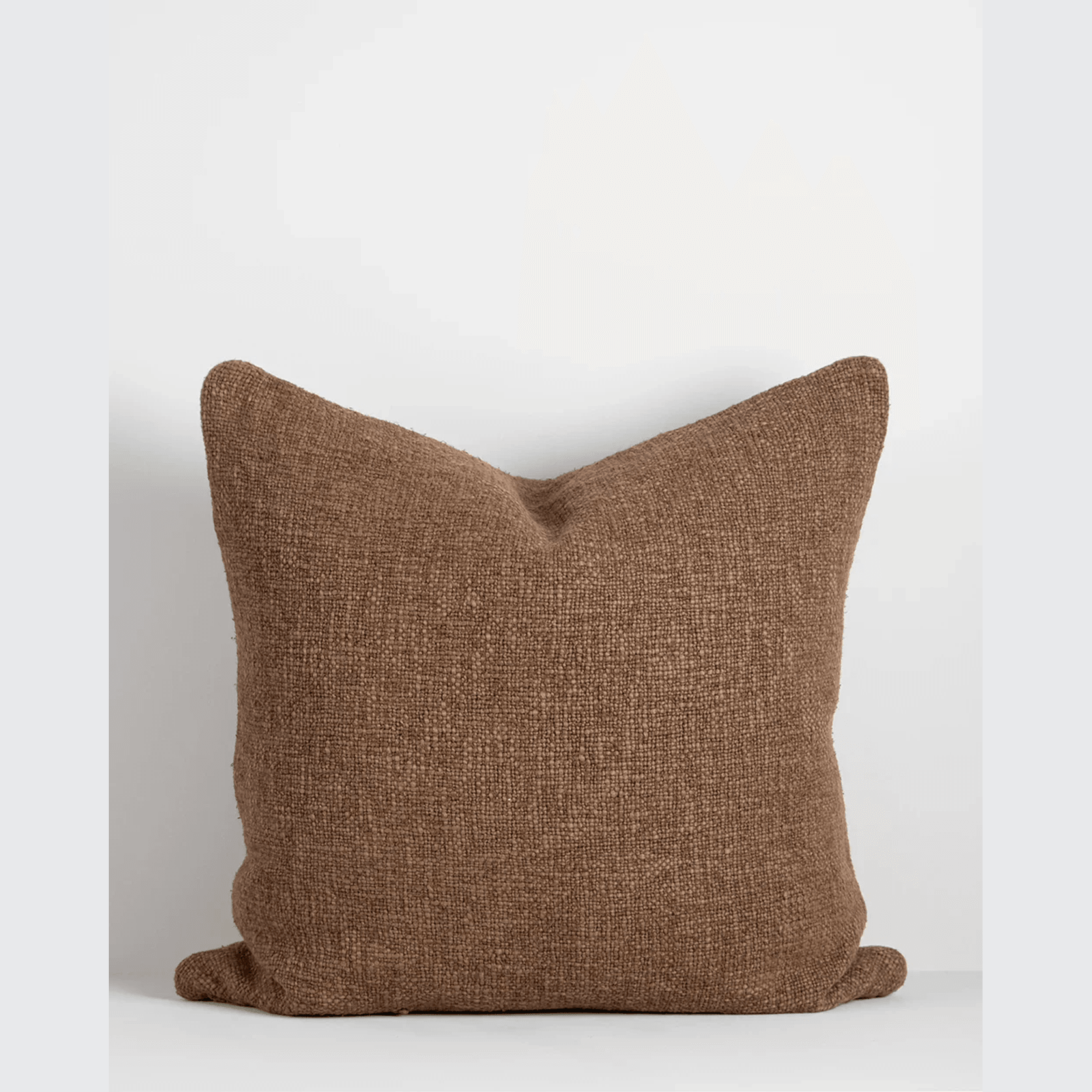 Baya Cyprian Cushion - Cocoa | Square - Two Sizes gallery detail image