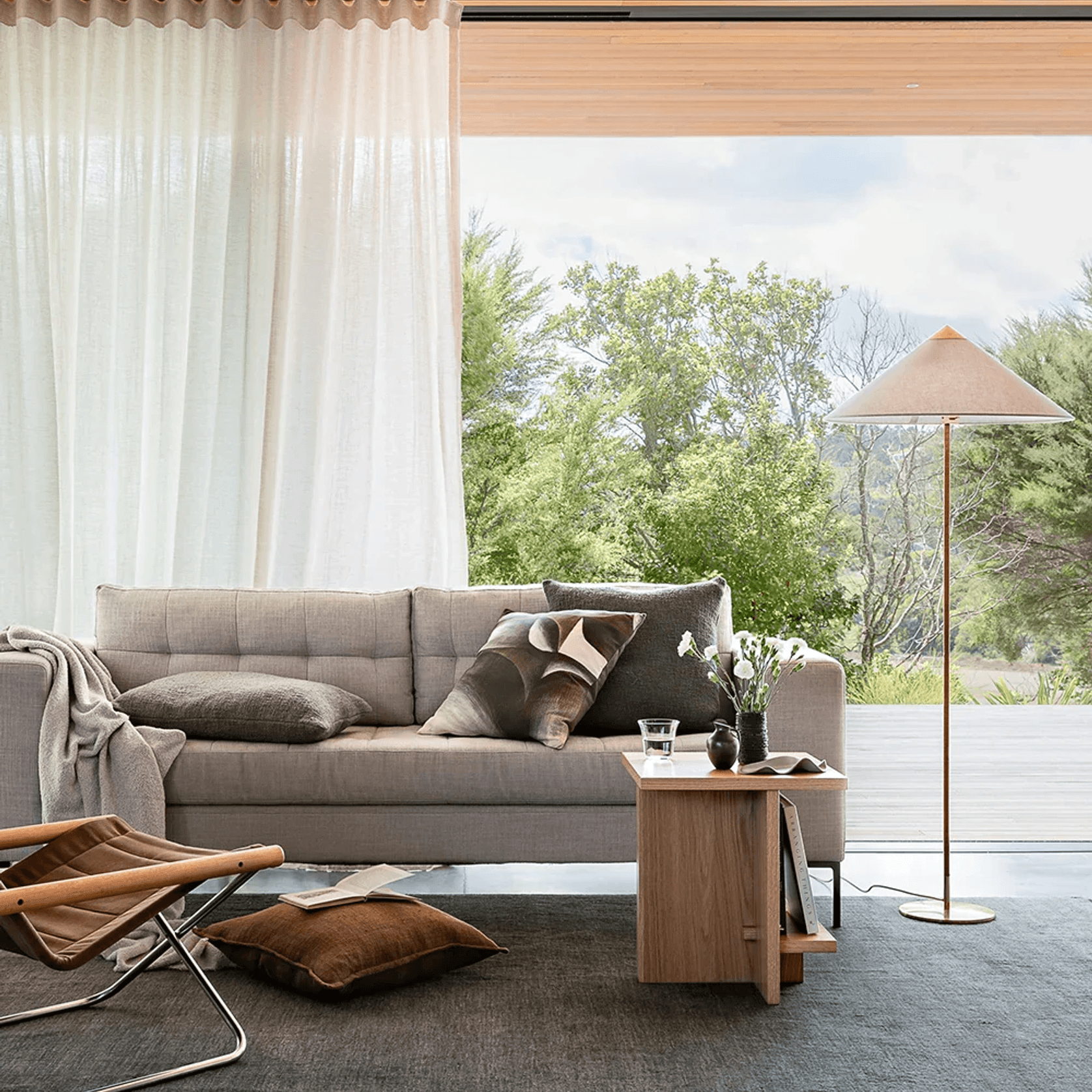 Baya Cyprian Cushion - Rosemary | Two Sizes gallery detail image