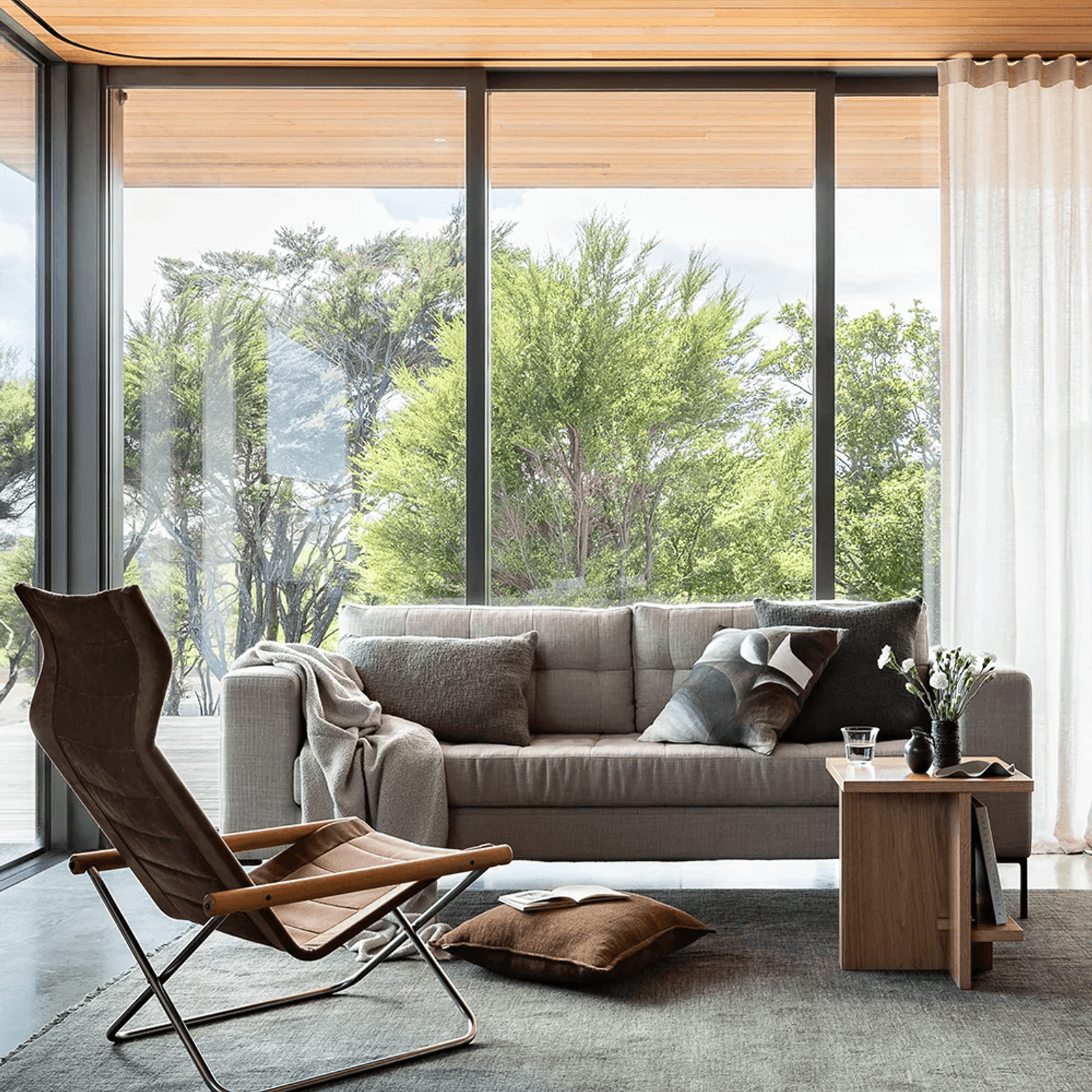 Baya Cyprian Cushion - Rosemary | Two Sizes gallery detail image