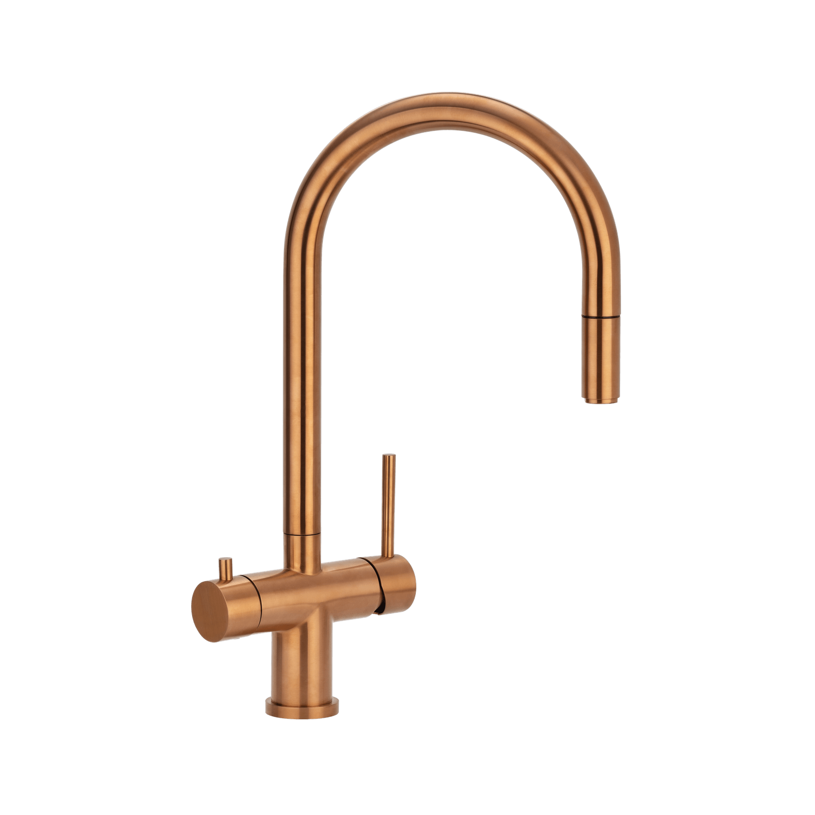 Elysian Commercial Pull-Out Filter Tap | Brushed Copper gallery detail image