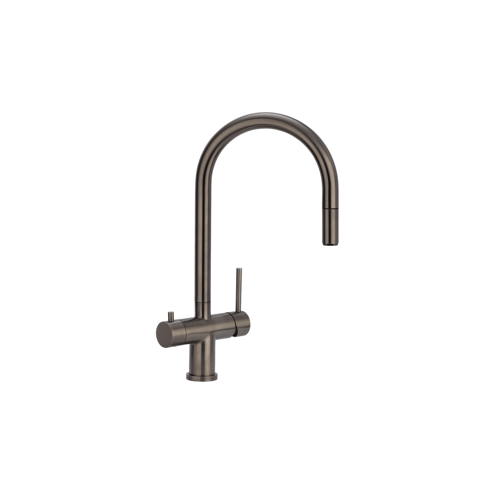 Elysian Commercial Pull-Out Filter Tap | Gunmetal gallery detail image