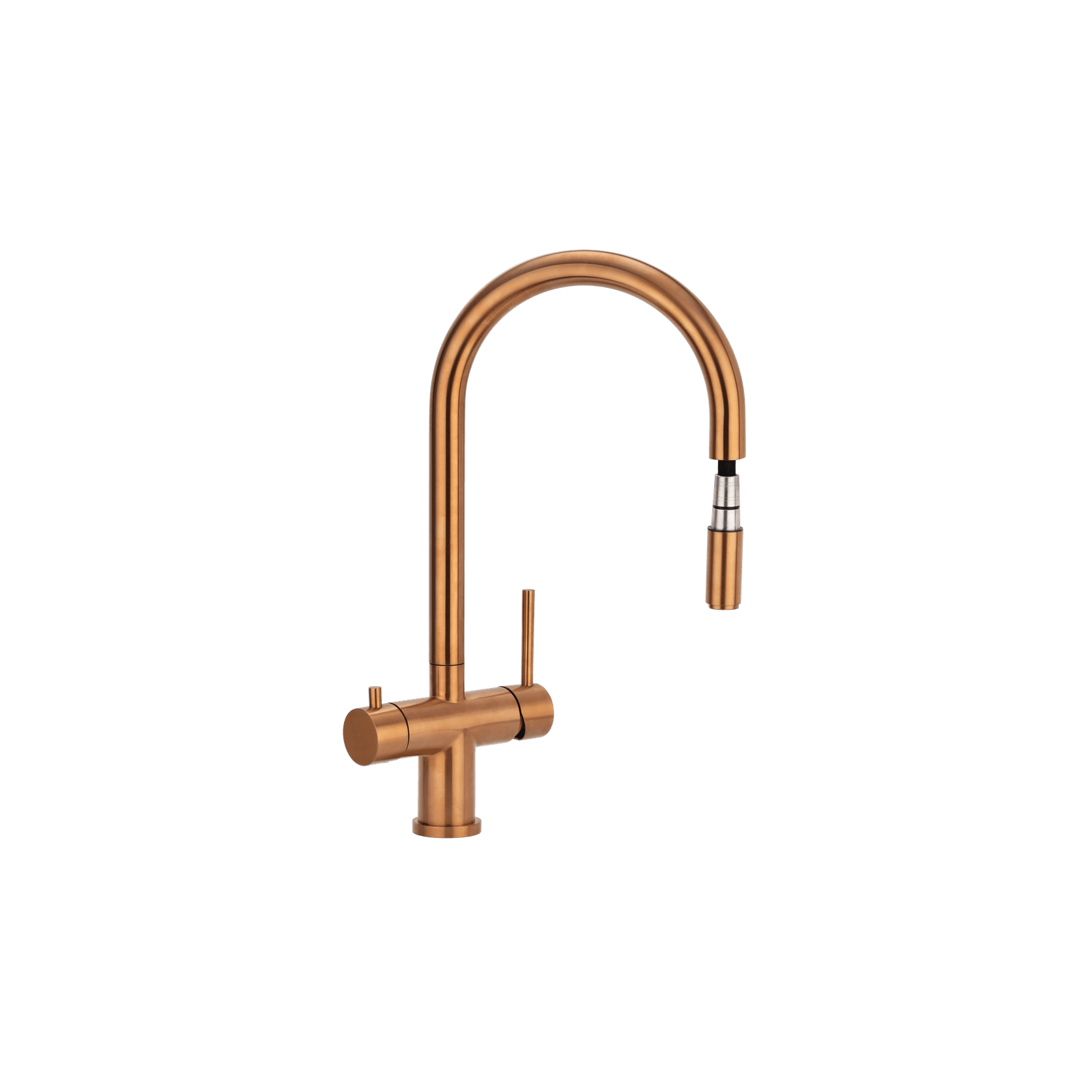 Elysian Commercial Pull-Out Filter Tap | Brushed Copper gallery detail image