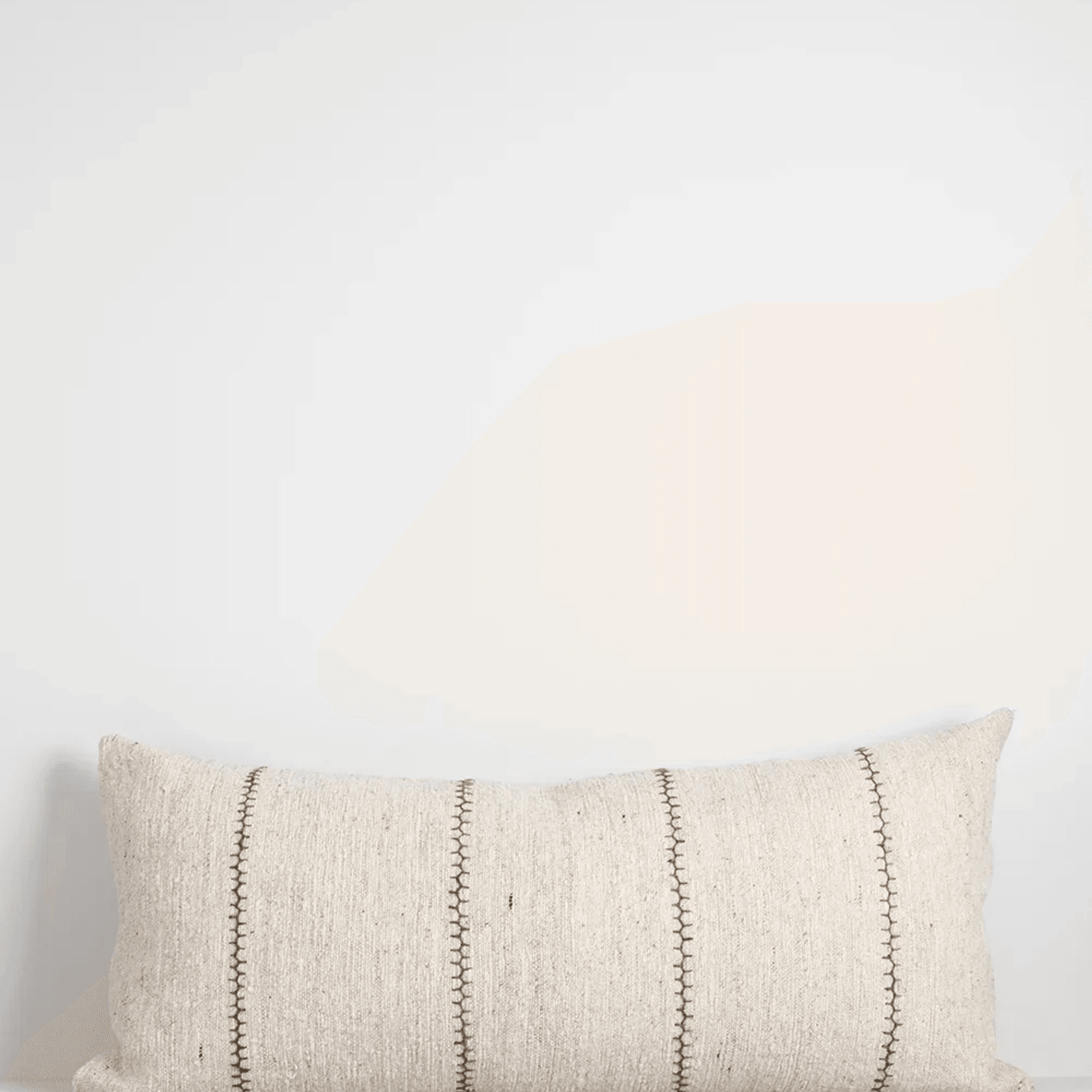 Baya Kalahari Cushion - Ecru | Long Lumbar Shape gallery detail image