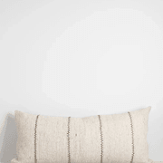 Baya Kalahari Cushion - Ecru | Long Lumbar Shape gallery detail image