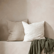 Baya Aspen Cushion - Snow | 55 x 55cm gallery detail image
