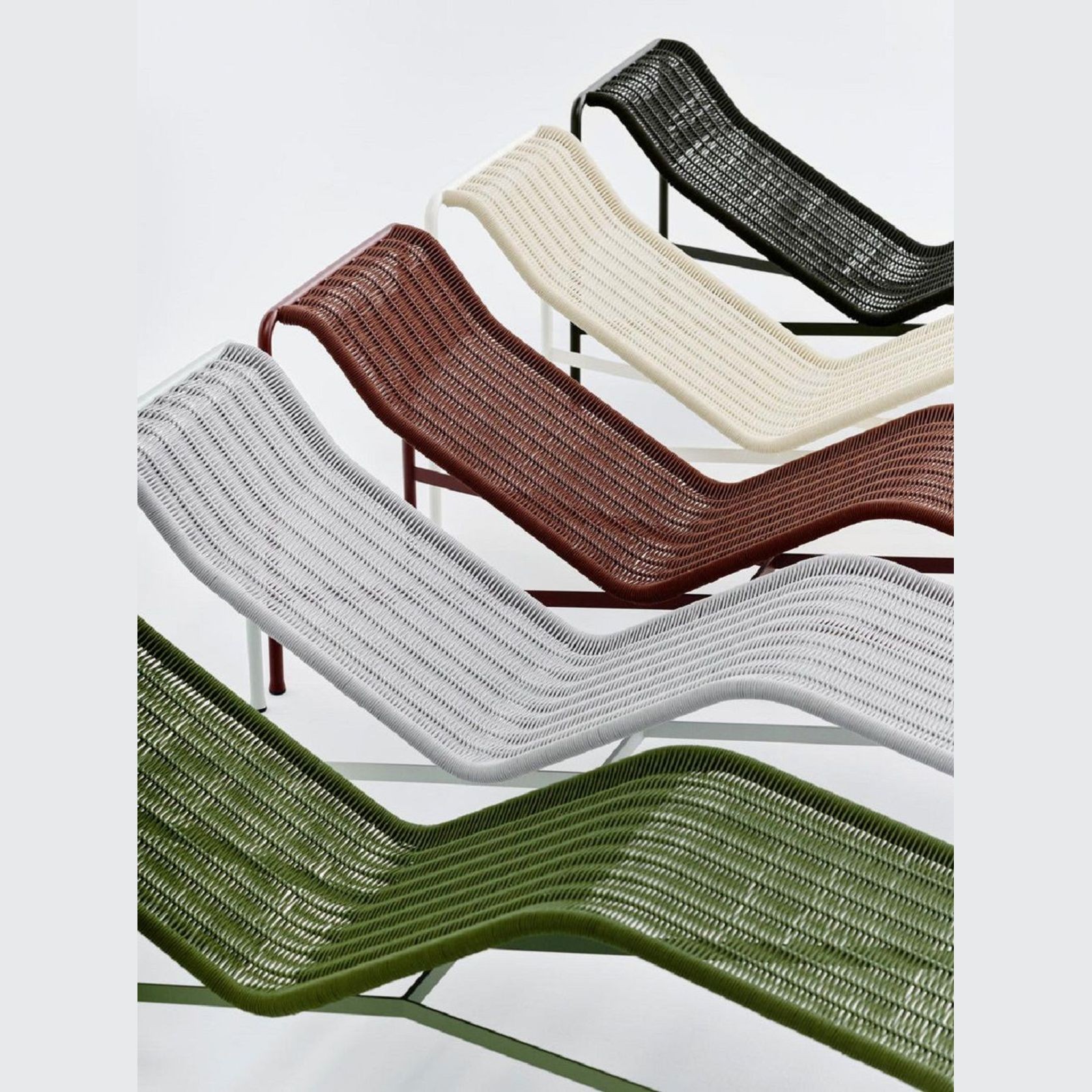 Palissade Cord Chaise Longue gallery detail image