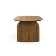 Arco 200cm Oval Dining Table | Brown Oak gallery detail image
