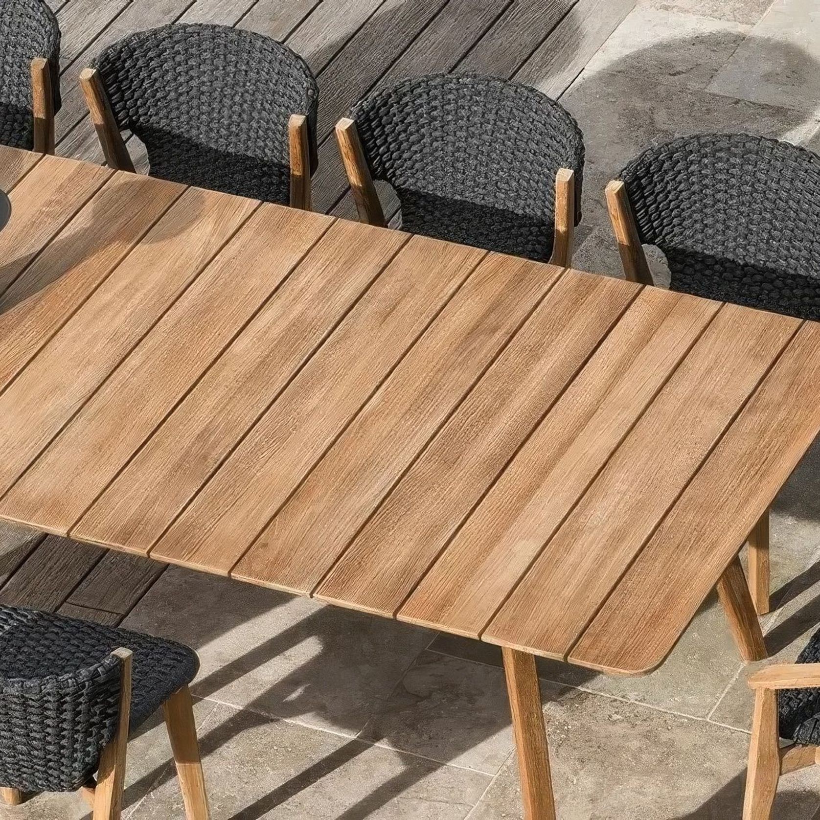 ETHIMO KNIT XL Dining Table gallery detail image