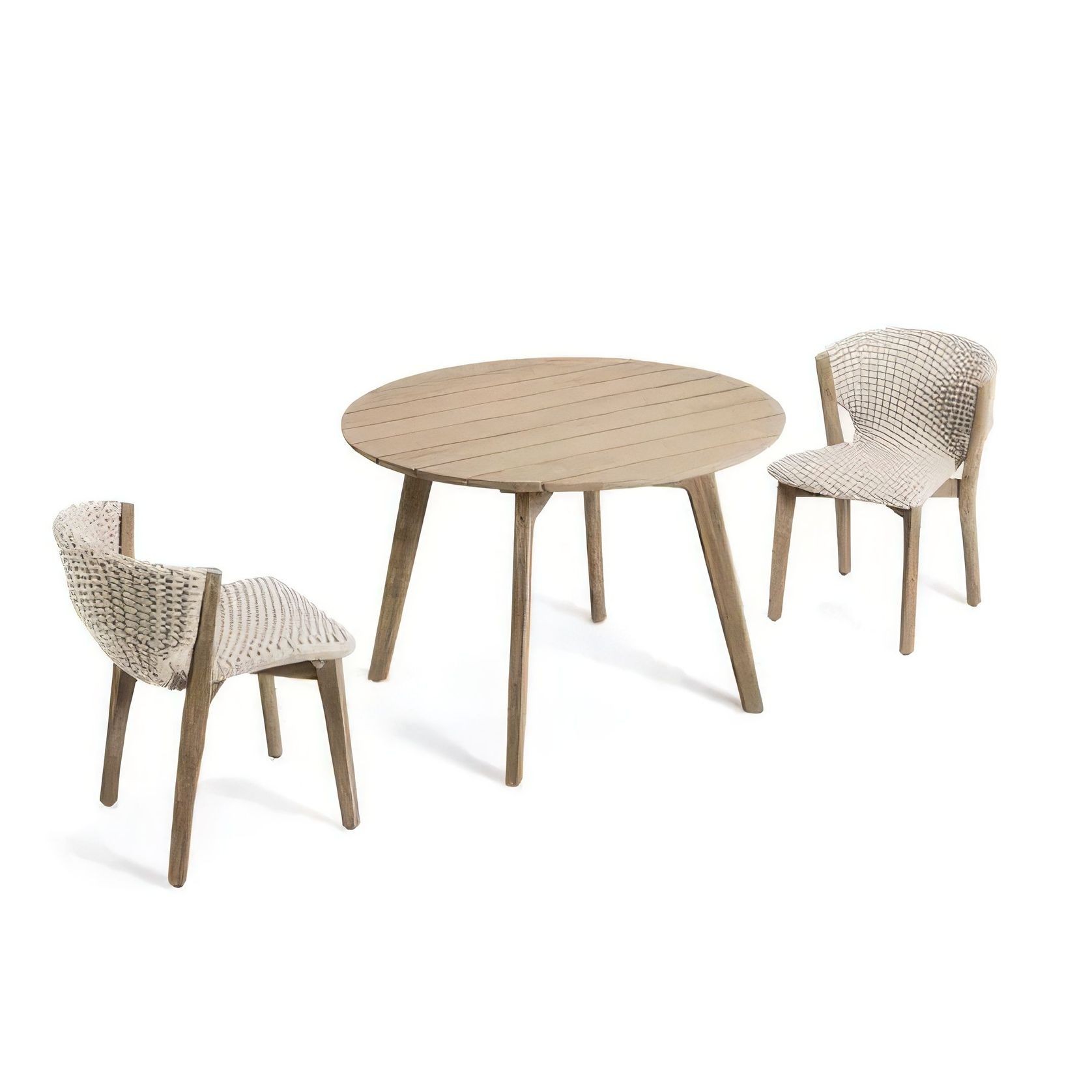 ETHIMO KNIT Round Dining Table gallery detail image