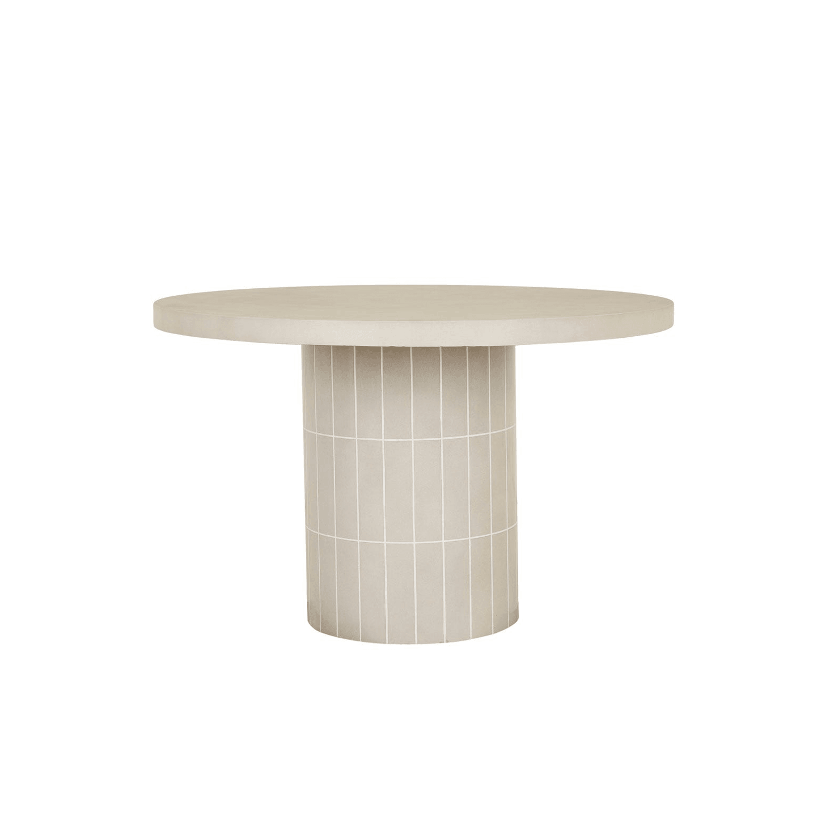 Seville Tile Round Dining Table gallery detail image