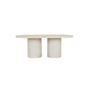 Seville Tile Oval Dining Table gallery detail image