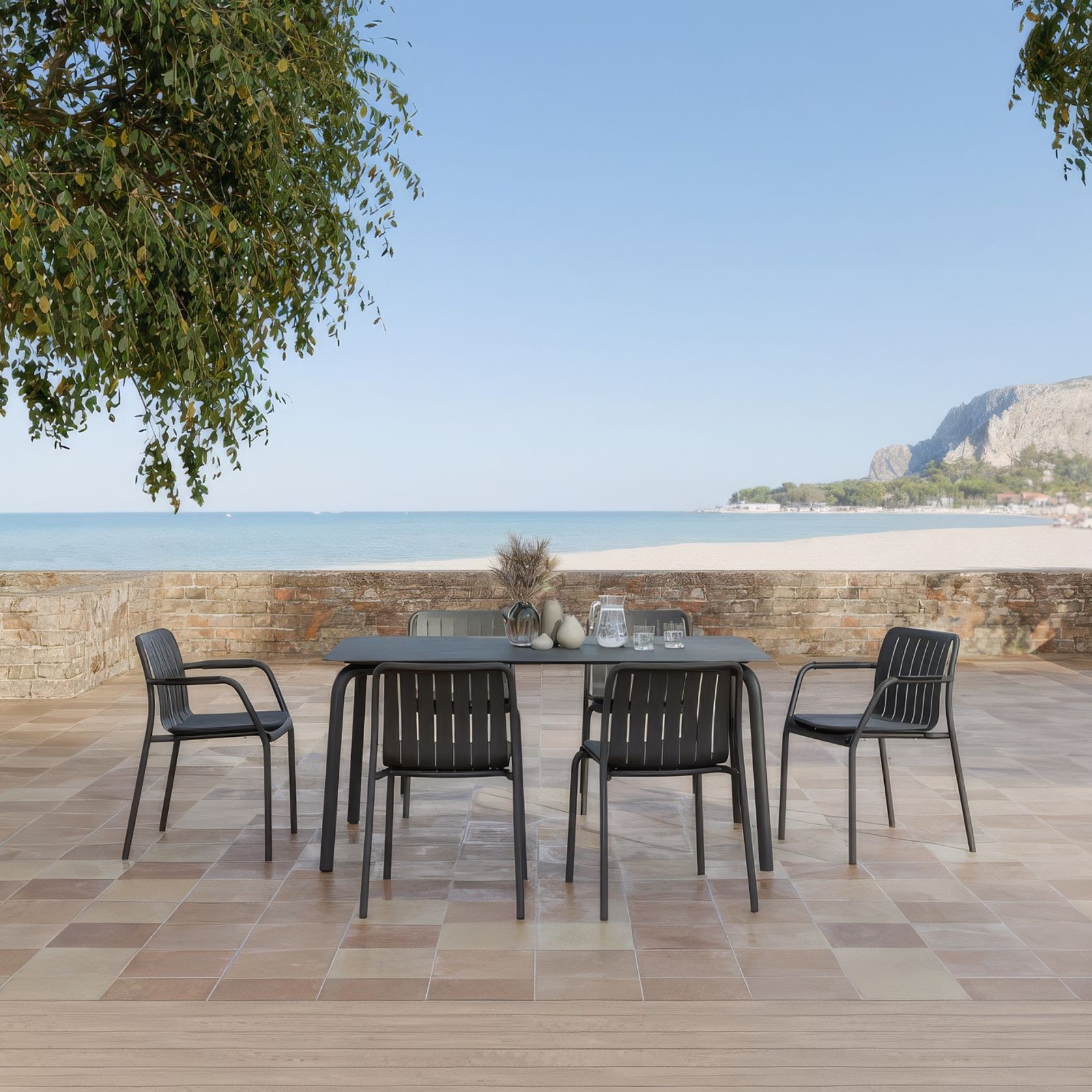 Roku Dining Table 160cm - Outdoor gallery detail image