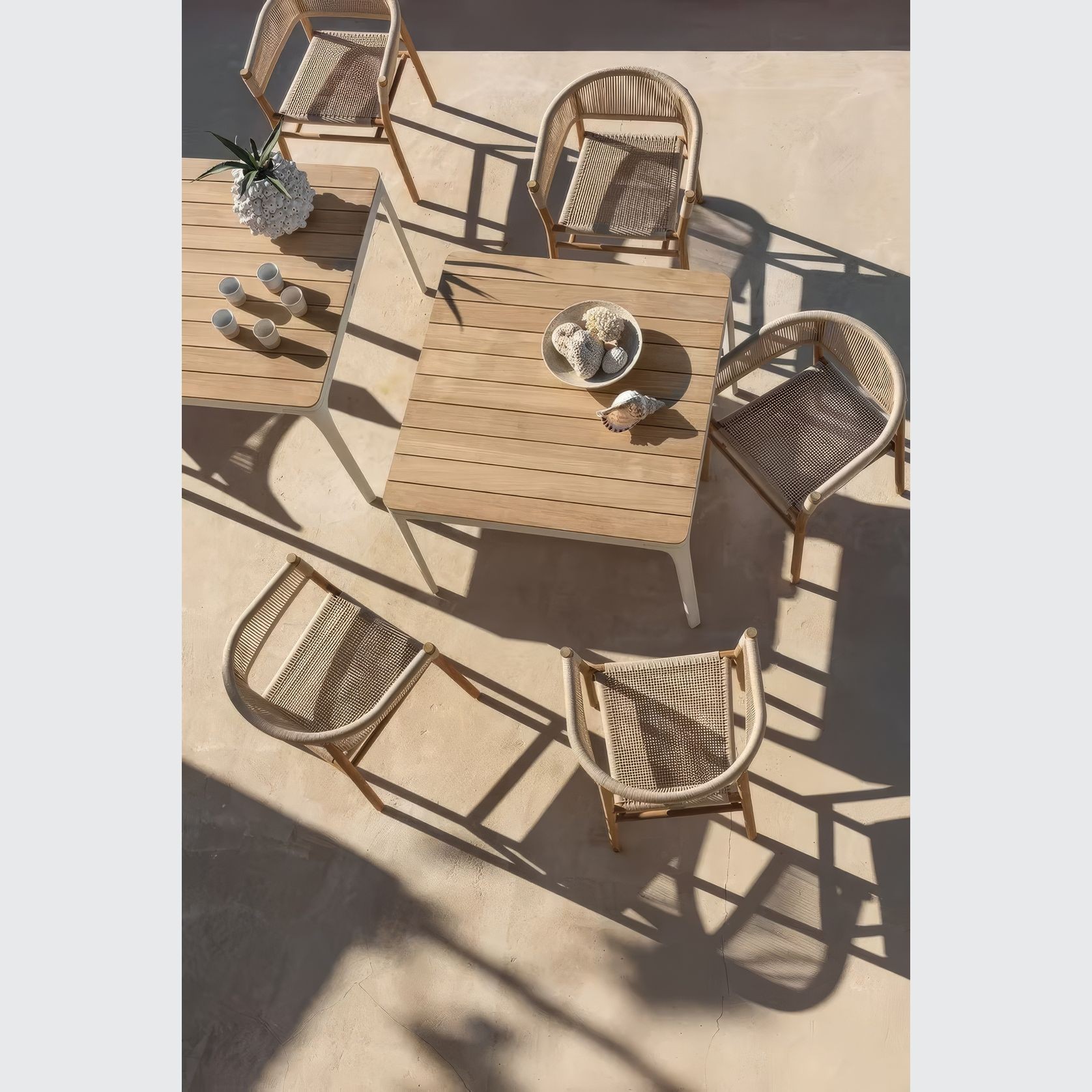 ETHIMO KILT Square Dining Table gallery detail image