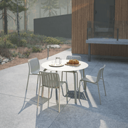 Roku Outdoor Round Dining Table 120cm gallery detail image