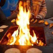 Yagoona Ring Grill BBQ & Goanna Fire Pit 100cm gallery detail image