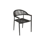 Magpie Aluminium And Rope Dining Chair gallery detail image