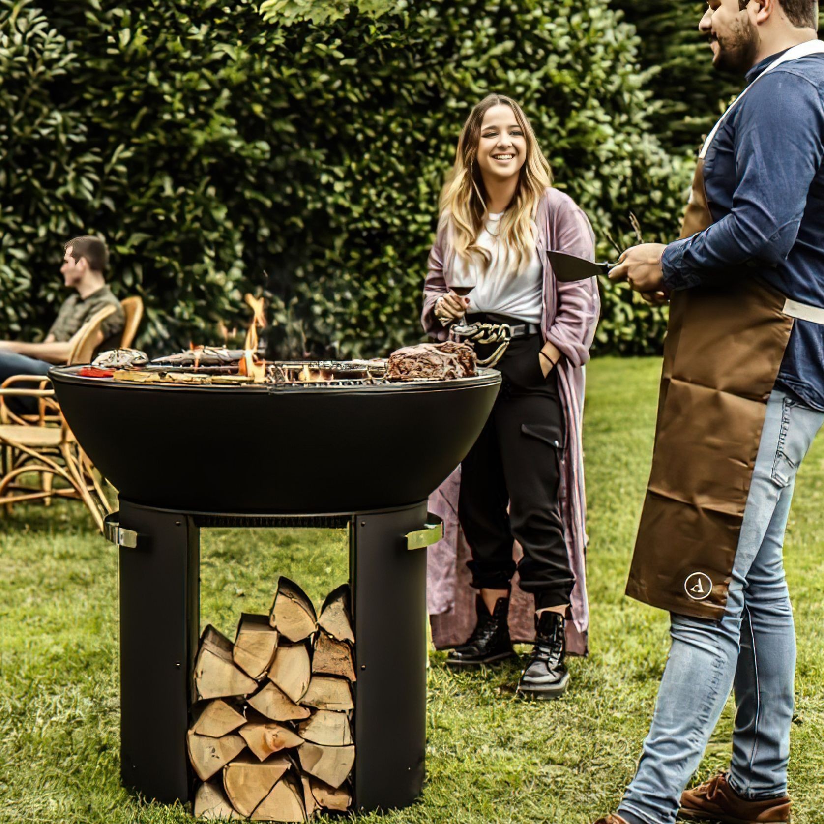 Hergóm Zenith Cast Iron Fire Pit gallery detail image
