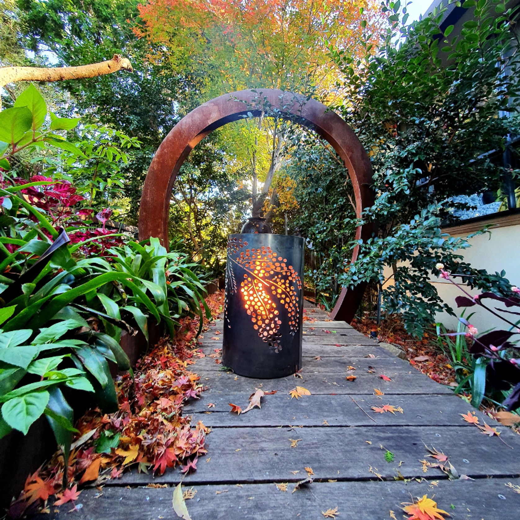 Small Round Portable Fire Pit gallery detail image