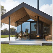 Focus Suspended Outdoor Wood Fire Range gallery detail image