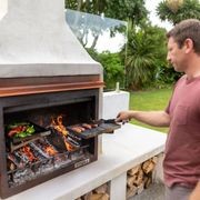 Zara Freestanding Outdoor Fire and BBQ gallery detail image