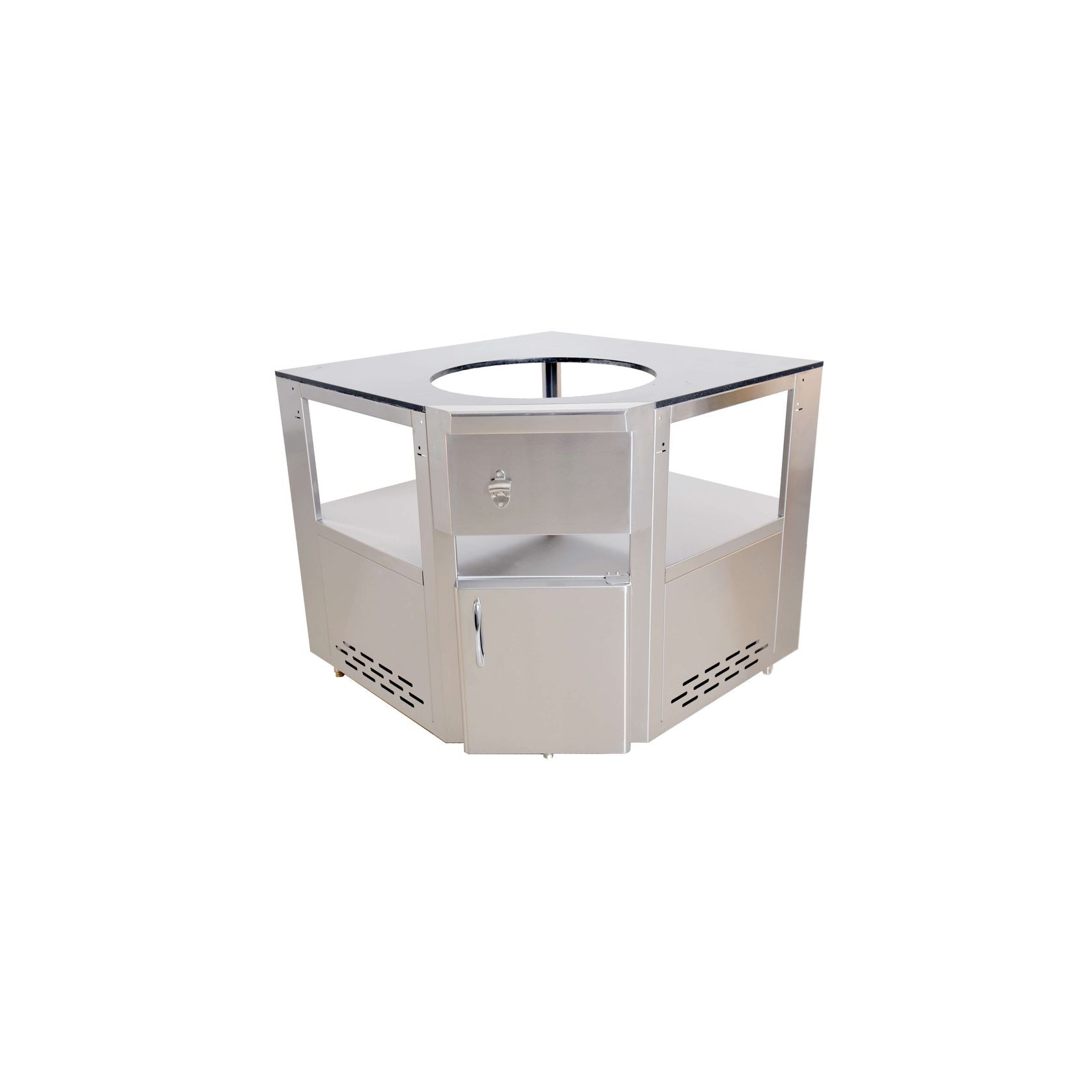 Grandfire Outdoor Kitchen Module – Deluxe Series – Kamado Grill Corner Unit gallery detail image