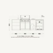 Weber Clare Outdoor Kitchen | SELECT Range gallery detail image