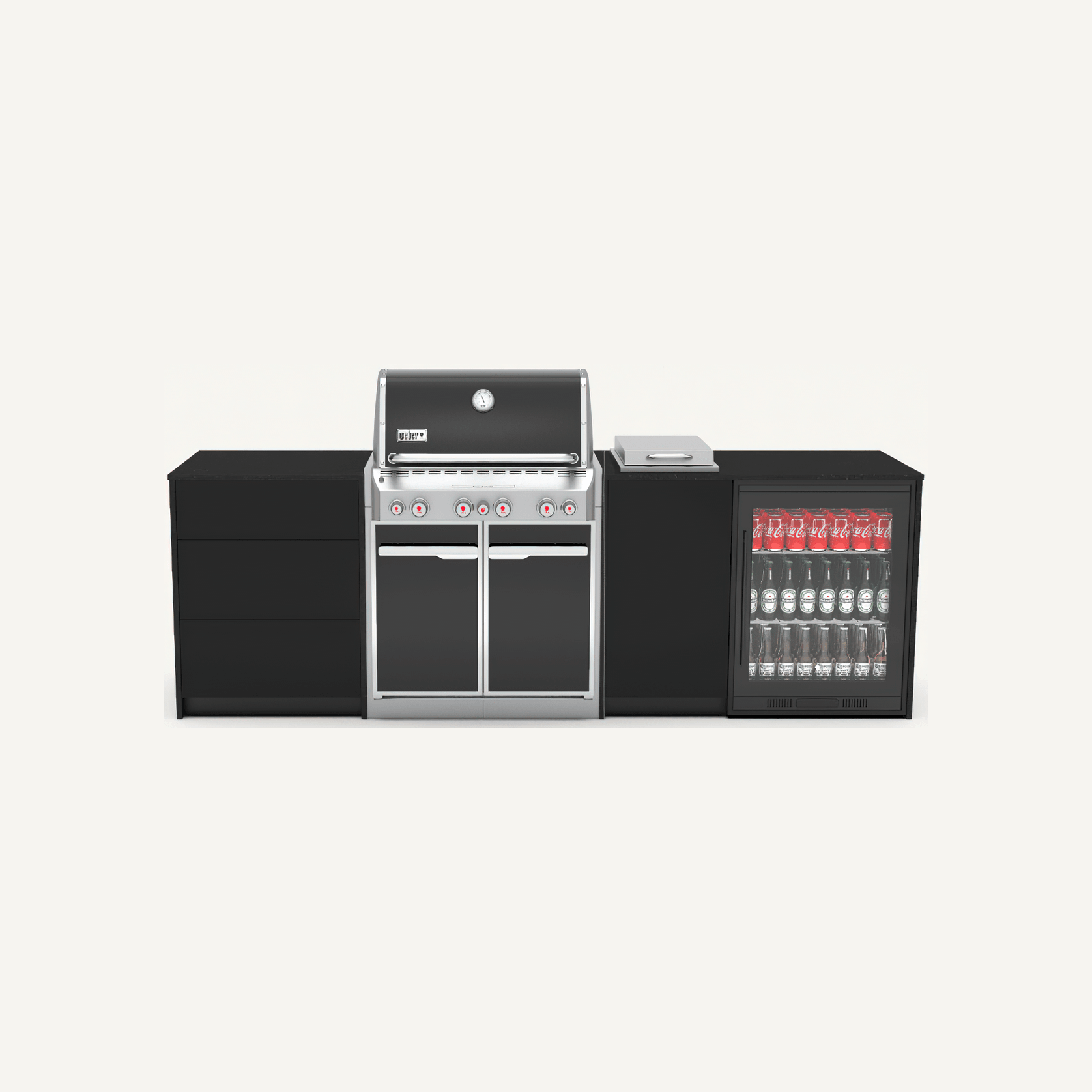 Weber Clare Outdoor Kitchen | SELECT Range gallery detail image