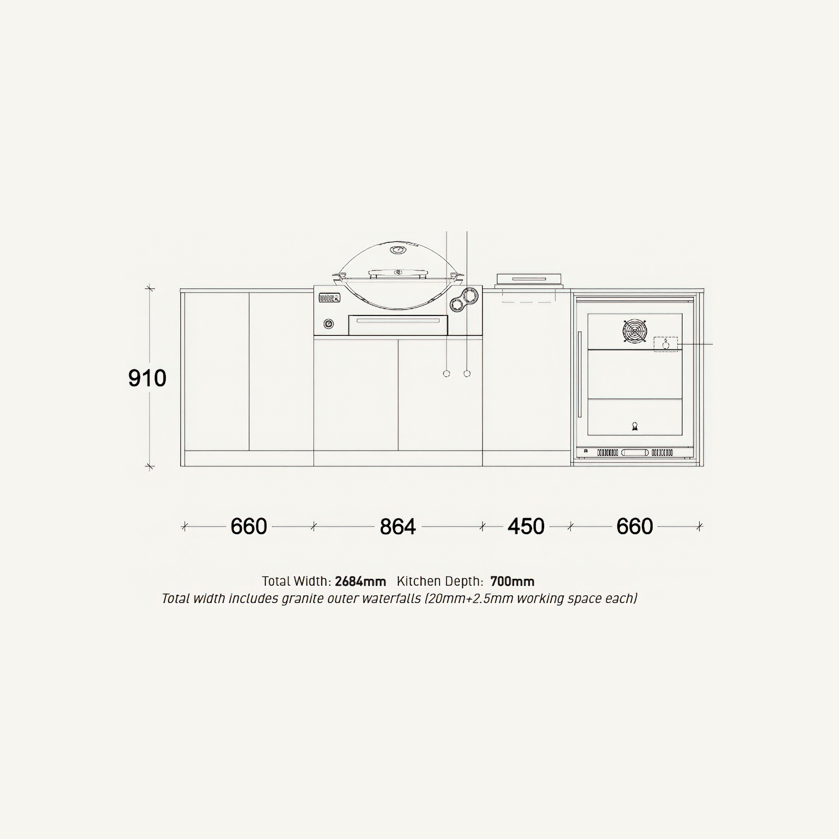 Weber Coonawarra Outdoor Kitchen | SELECT Range gallery detail image