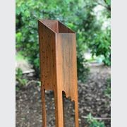 Corten Steel Garden Torches gallery detail image