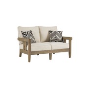 Lani Outdoor Timber Lounge Set with Tables gallery detail image