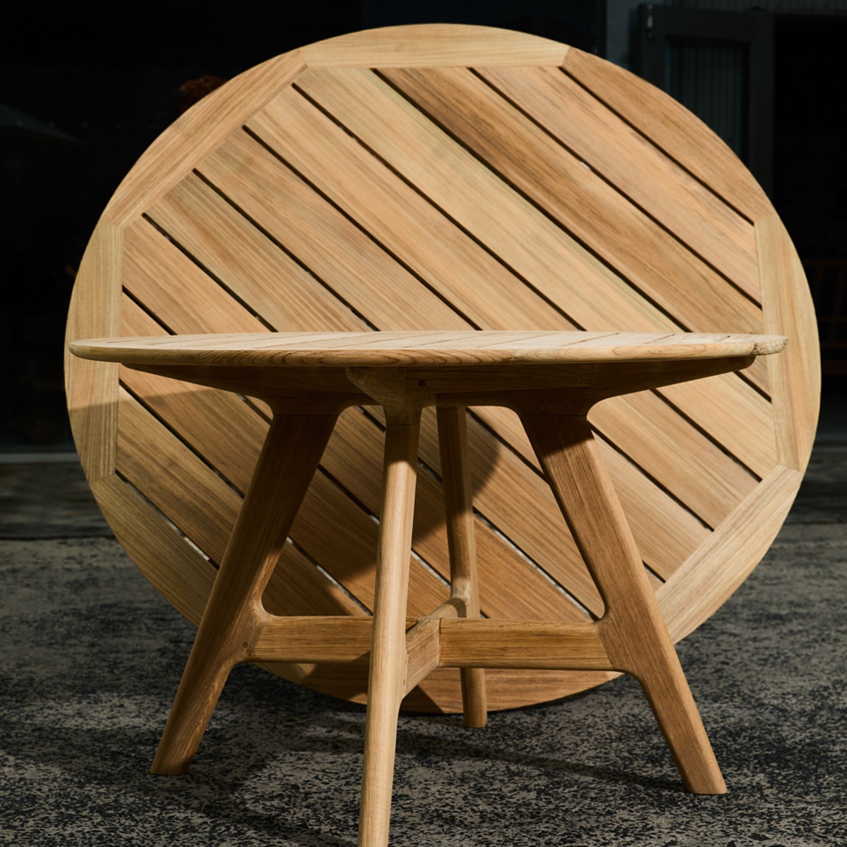 Freshwater Teak Outdoor Dining Table gallery detail image