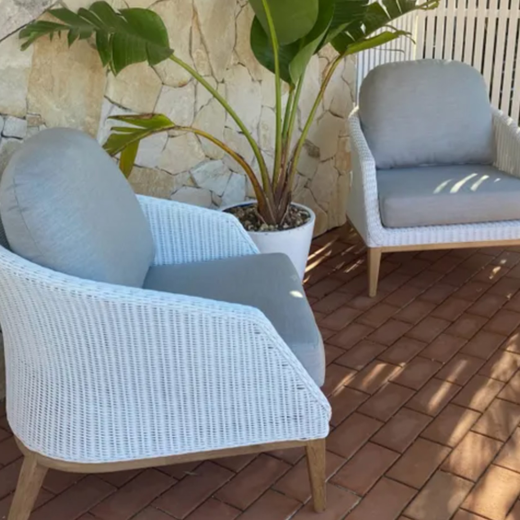 Grace 3pc Outdoor Lounge Setting gallery detail image