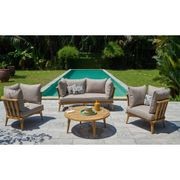 Fairlight Outdoor Lounge 2+1+1 Set with Coffee Table gallery detail image