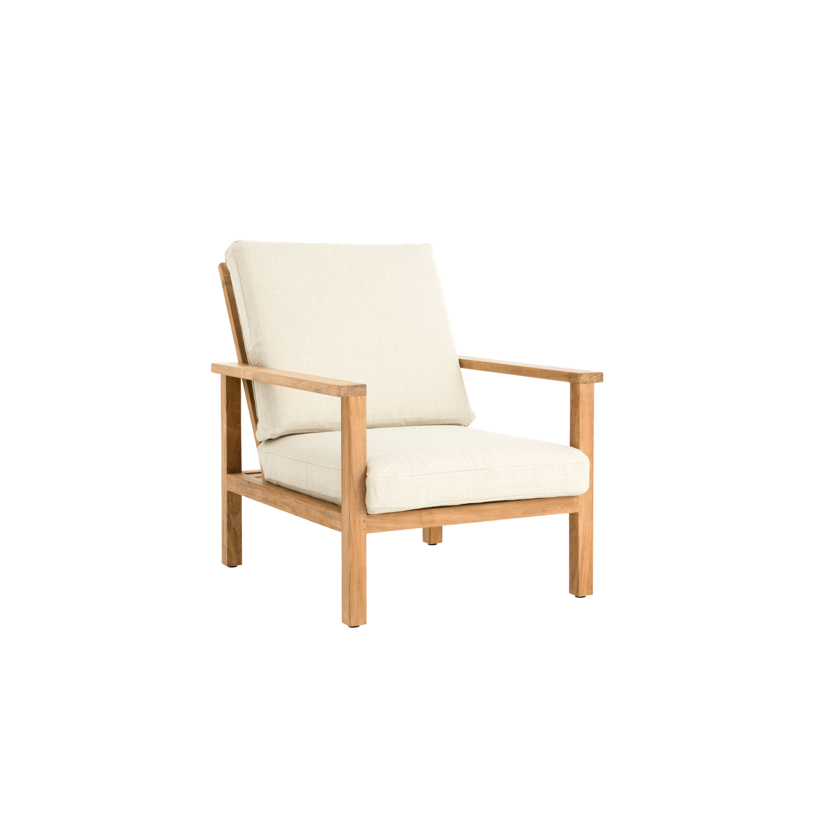 Burleigh Outdoor Linen Easy Armchair gallery detail image