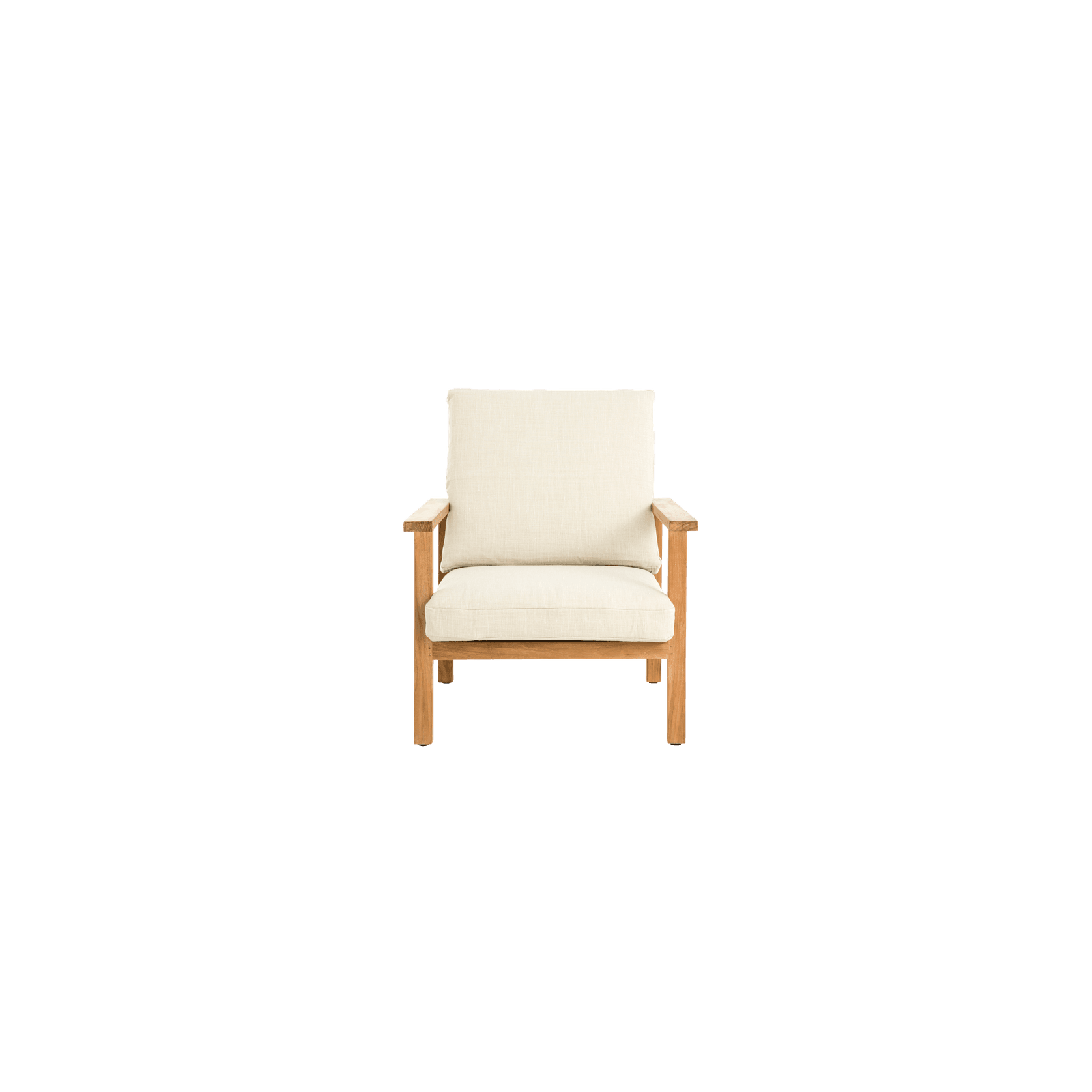 Burleigh Outdoor Linen Easy Armchair gallery detail image