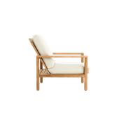 Burleigh Outdoor Linen Easy Armchair gallery detail image