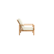 Burleigh Outdoor Linen Easy Armchair gallery detail image