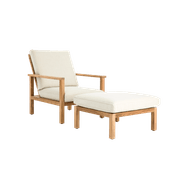 Burleigh Outdoor Ottoman gallery detail image