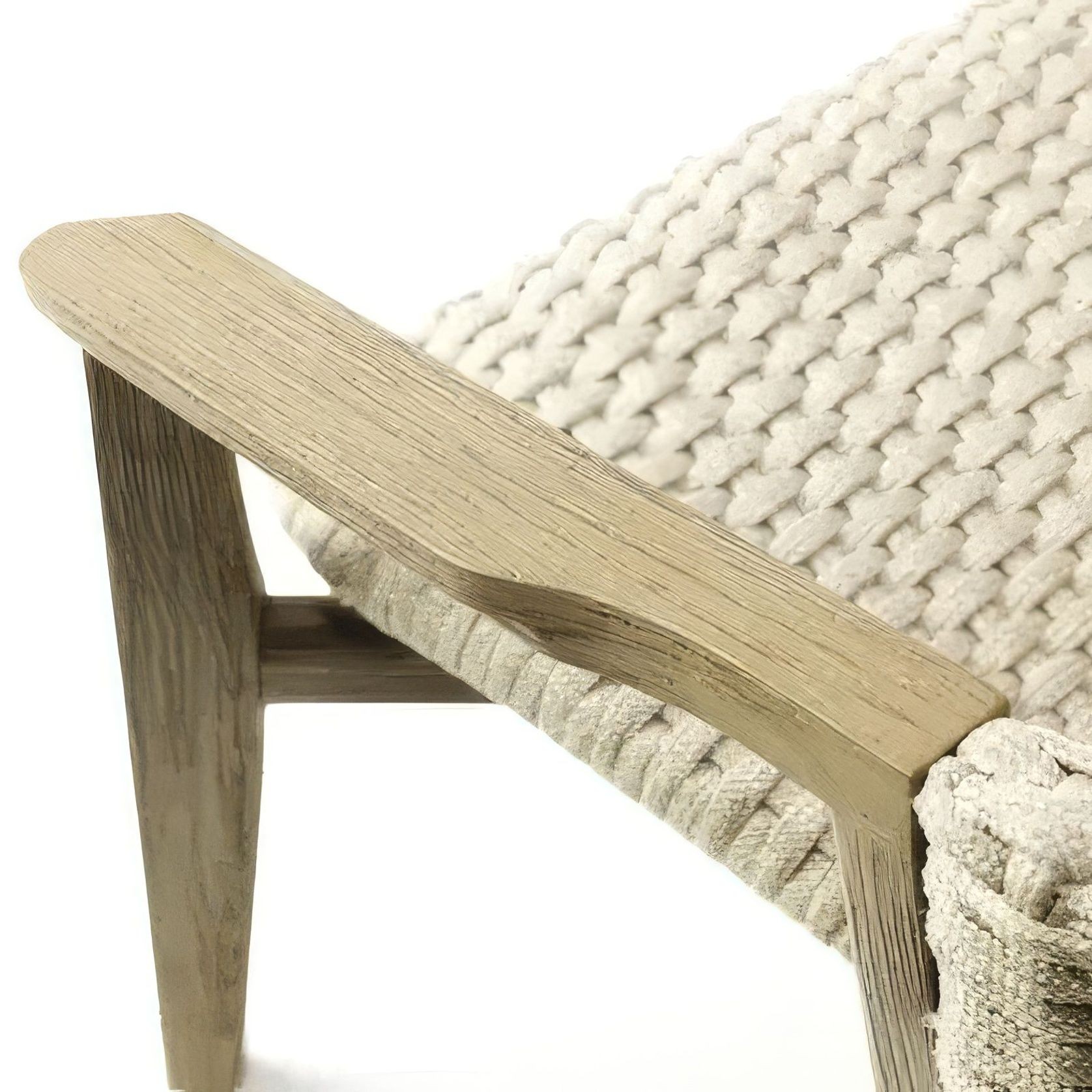 ETHIMO KNIT Dining Armchair gallery detail image