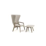ETHIMO KNIT High-Back Lounge Armchair gallery detail image