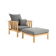 Malua Outdoor Lounge Armchair gallery detail image