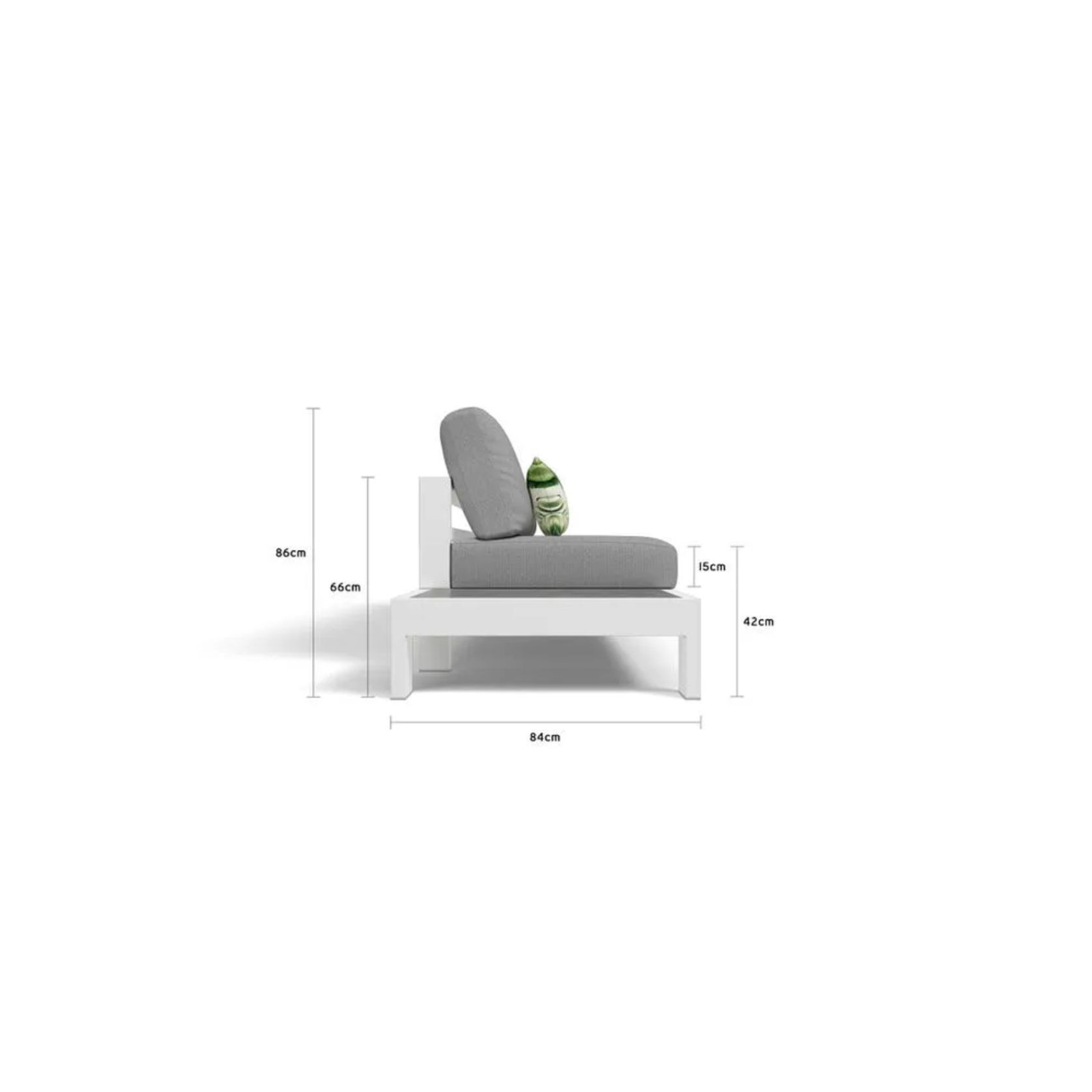 Aspen 6 Seater Outdoor Platform Lounge Setting gallery detail image