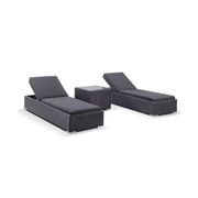 Breeze Outdoor Wicker Pool Sun Lounge Set with Table gallery detail image