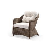 Plantation Outdoor Wicker Lounge Suite w/ Coffee Table gallery detail image