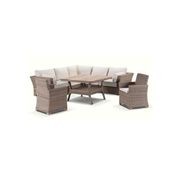 Coco 8 Piece Lounge and Dining Setting gallery detail image
