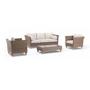 Carolina Outdoor Lounge 3+1+1 with Coffee Table gallery detail image