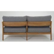 Caledonia Outdoor Lounge & Armchairs with Grey Cushions gallery detail image