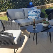 Gizella 4pc Outdoor Sofa Setting gallery detail image